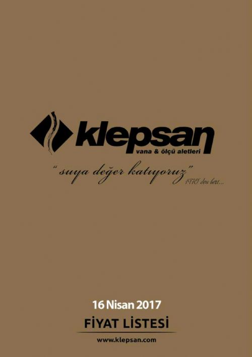 KLEPSAN 16 NSAN 2017 FYAT LSTES