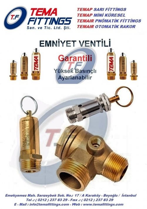 SABT AYARLI EMNYET VENTLLER